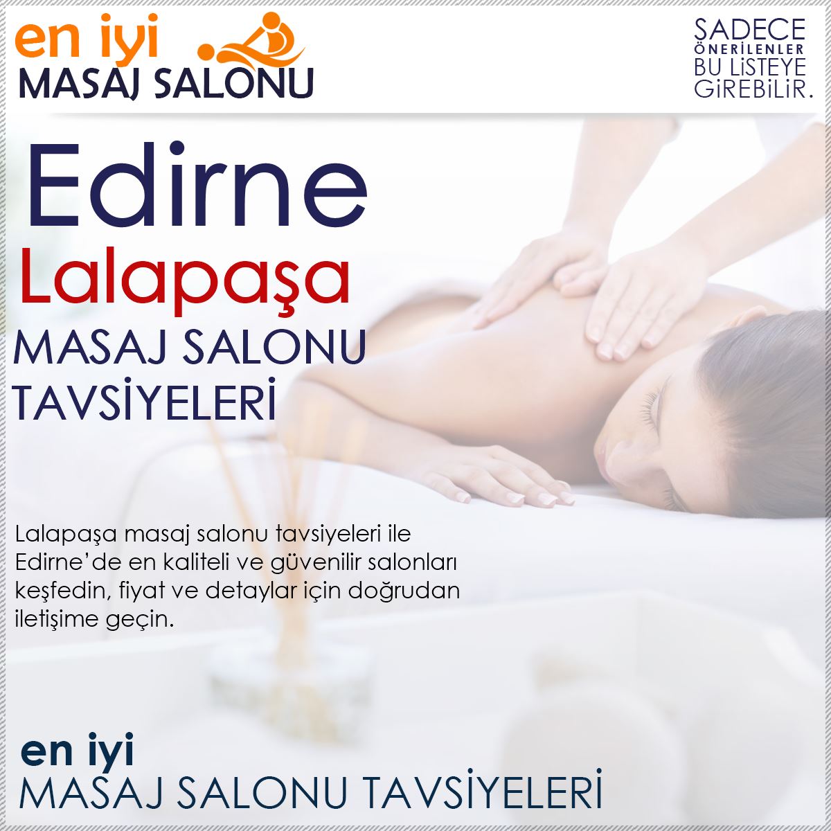 Lalapaşa Masaj Salonu Tavsiyeleri