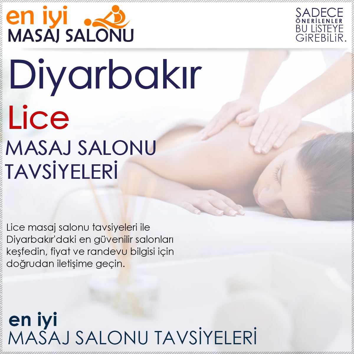 Lice Masaj Salonu Tavsiyeleri