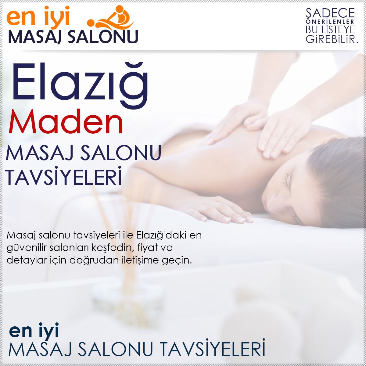 Maden Masaj Salonu Tavsiyeleri