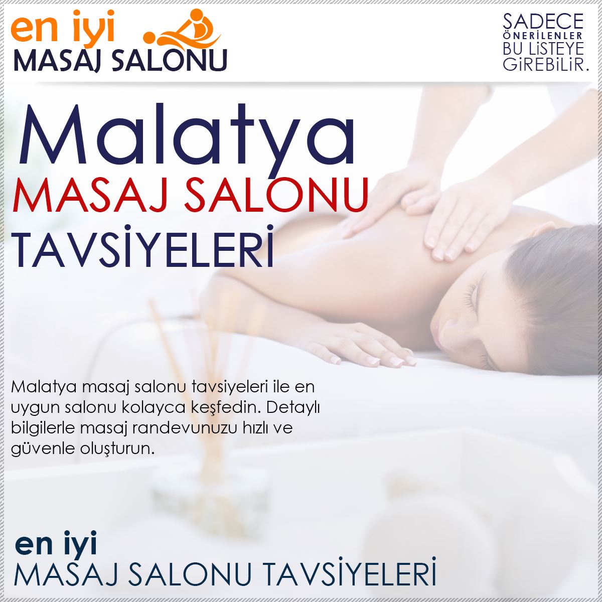 Malatya Masaj Salonu Tavsiyeleri