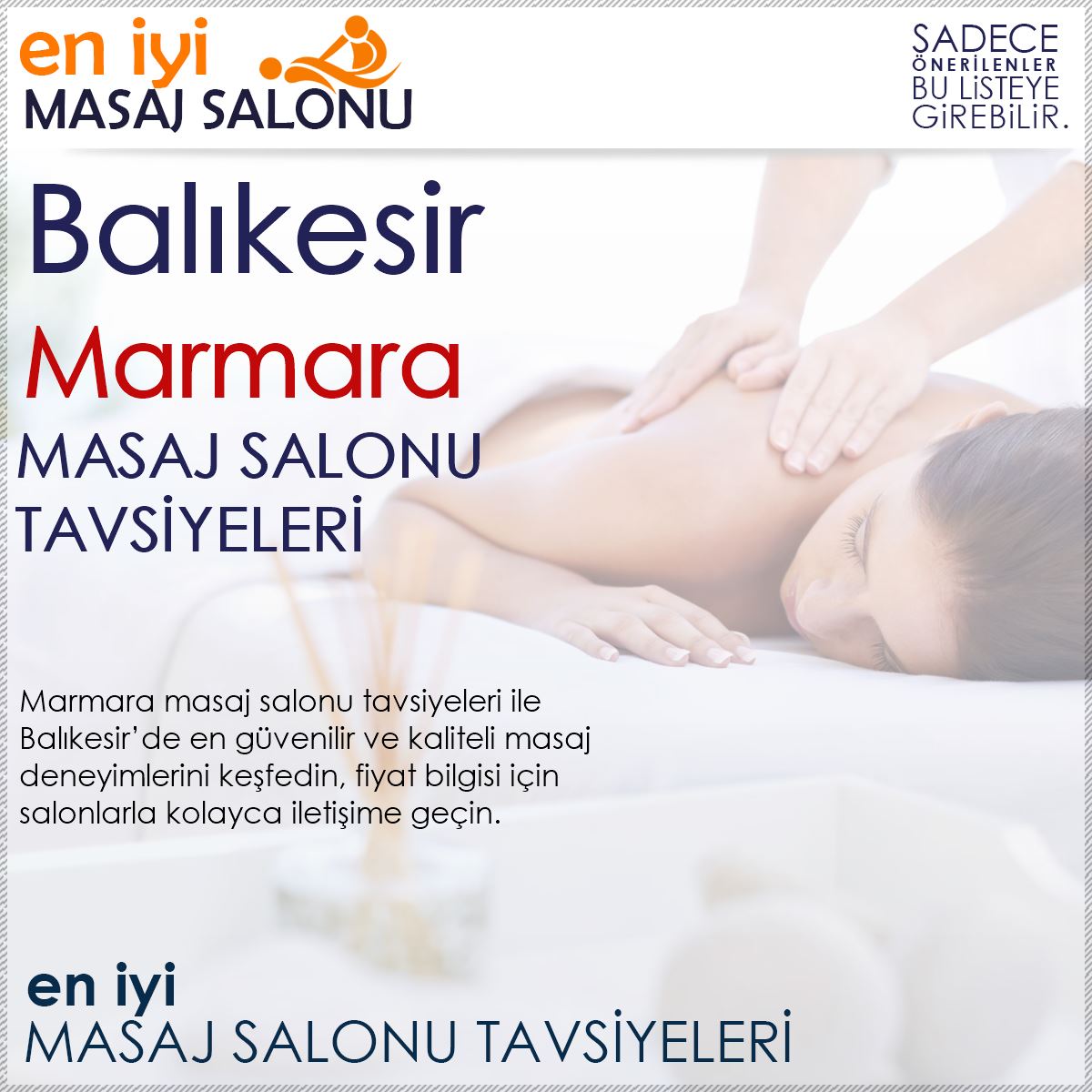 Marmara Masaj Salonu Tavsiyeleri