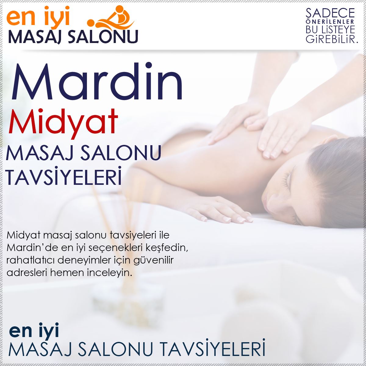 Midyat Masaj Salonu Tavsiyeleri