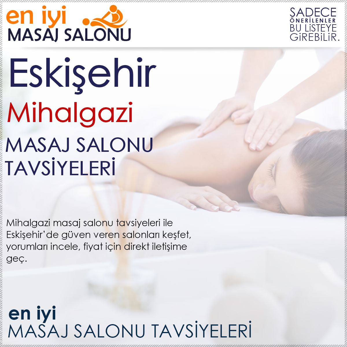 Mihalgazi Masaj Salonu Tavsiyeleri