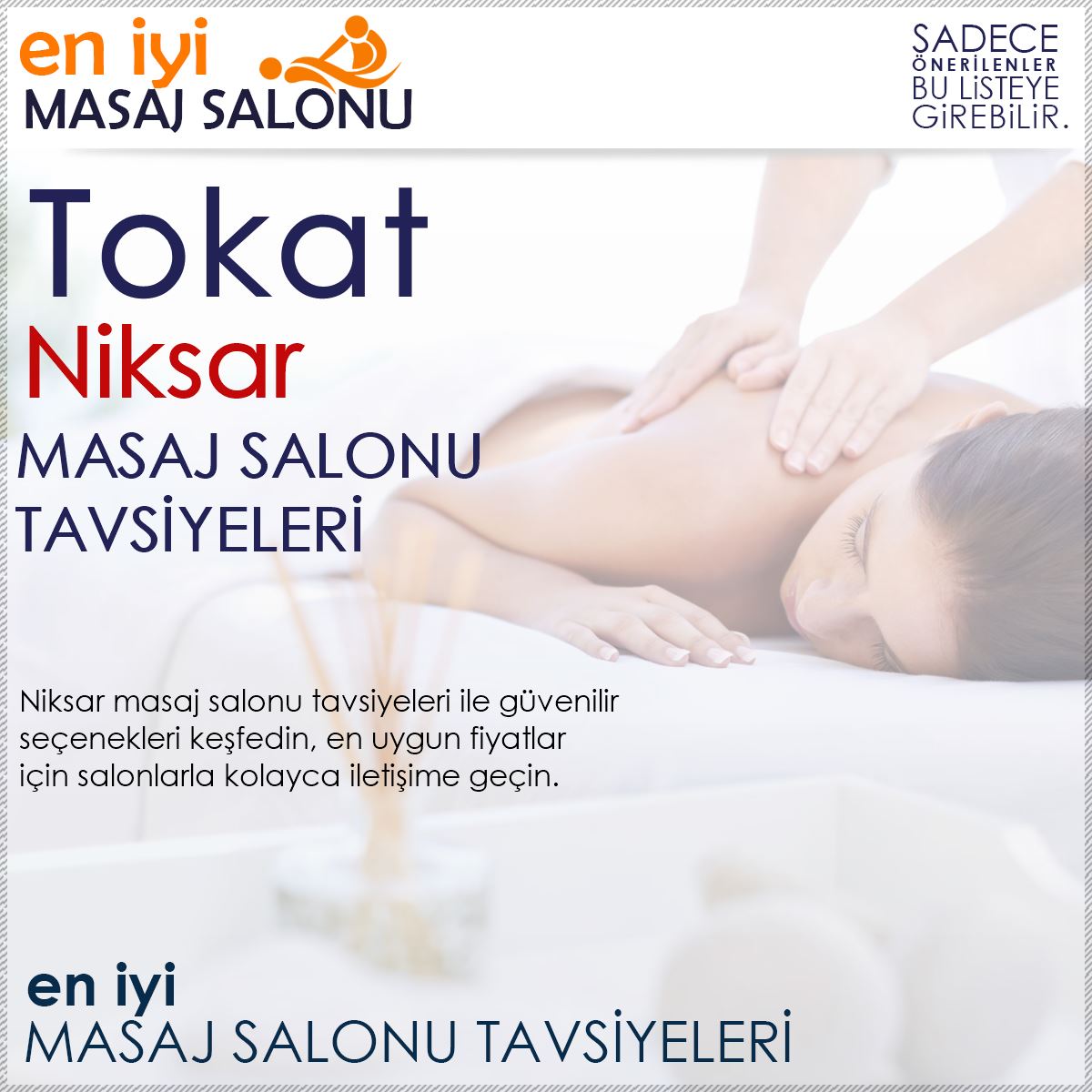 Niksar Masaj Salonu Tavsiyeleri
