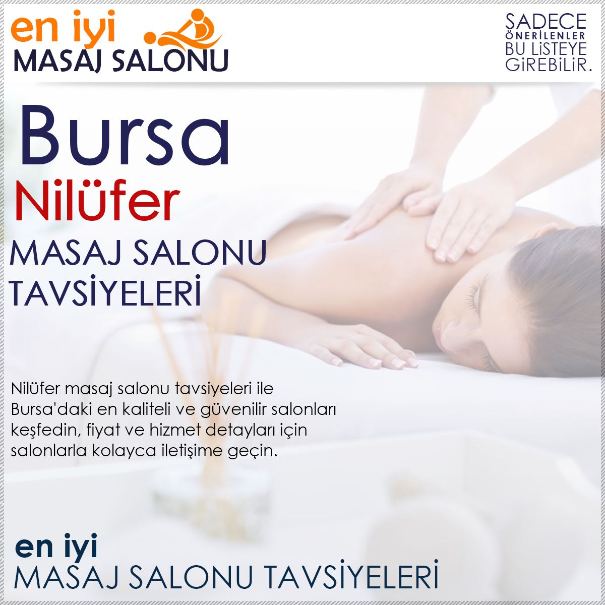 Nilüfer Masaj Salonu Tavsiyeleri