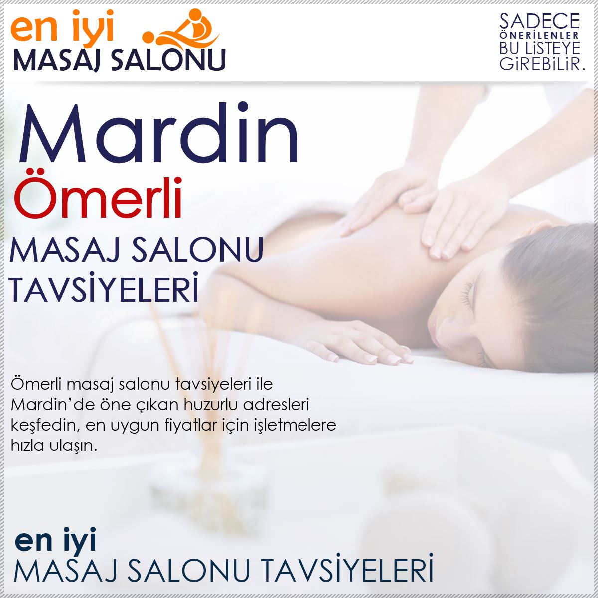 Ömerli Masaj Salonu Tavsiyeleri