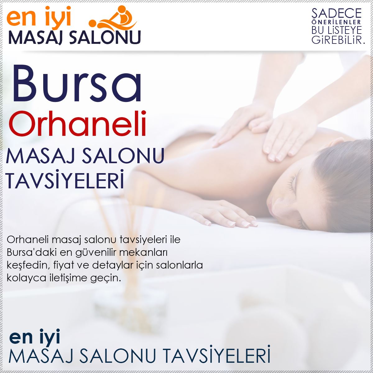 Orhaneli Masaj Salonu Tavsiyeleri