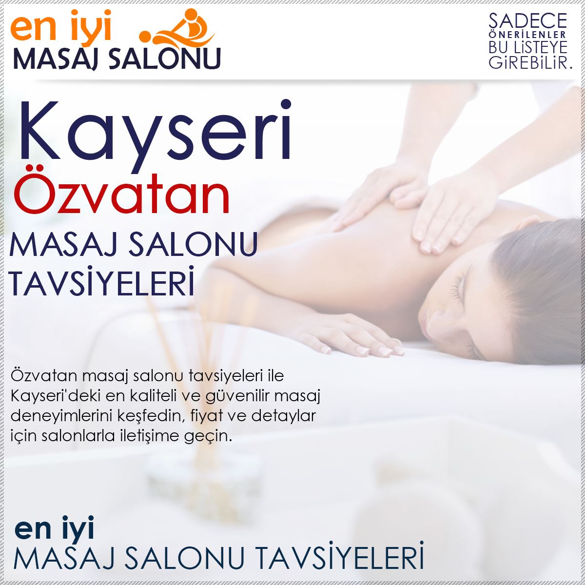 Özvatan Masaj Salonu Tavsiyeleri