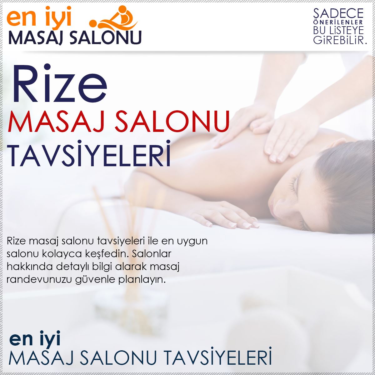 Rize Masaj Salonu Tavsiyeleri