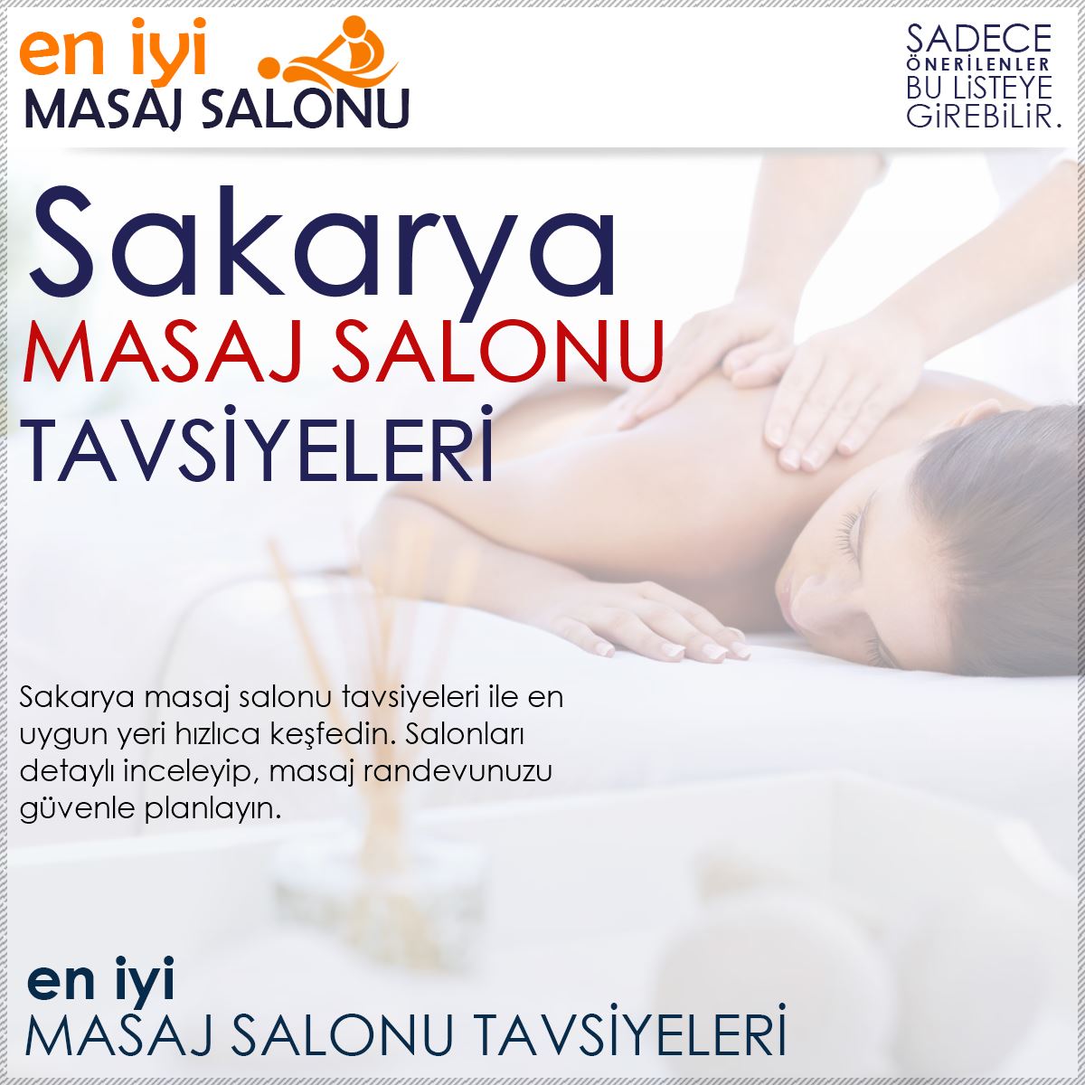Sakarya Masaj Salonu Tavsiyeleri