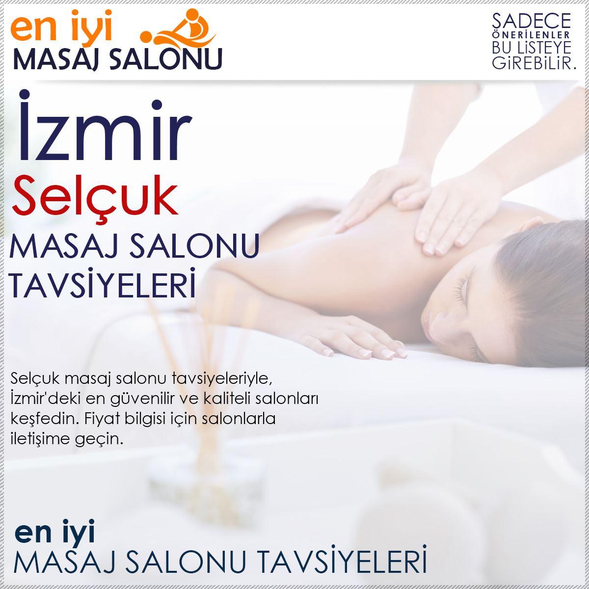 Selçuk Masaj Salonu Tavsiyeleri