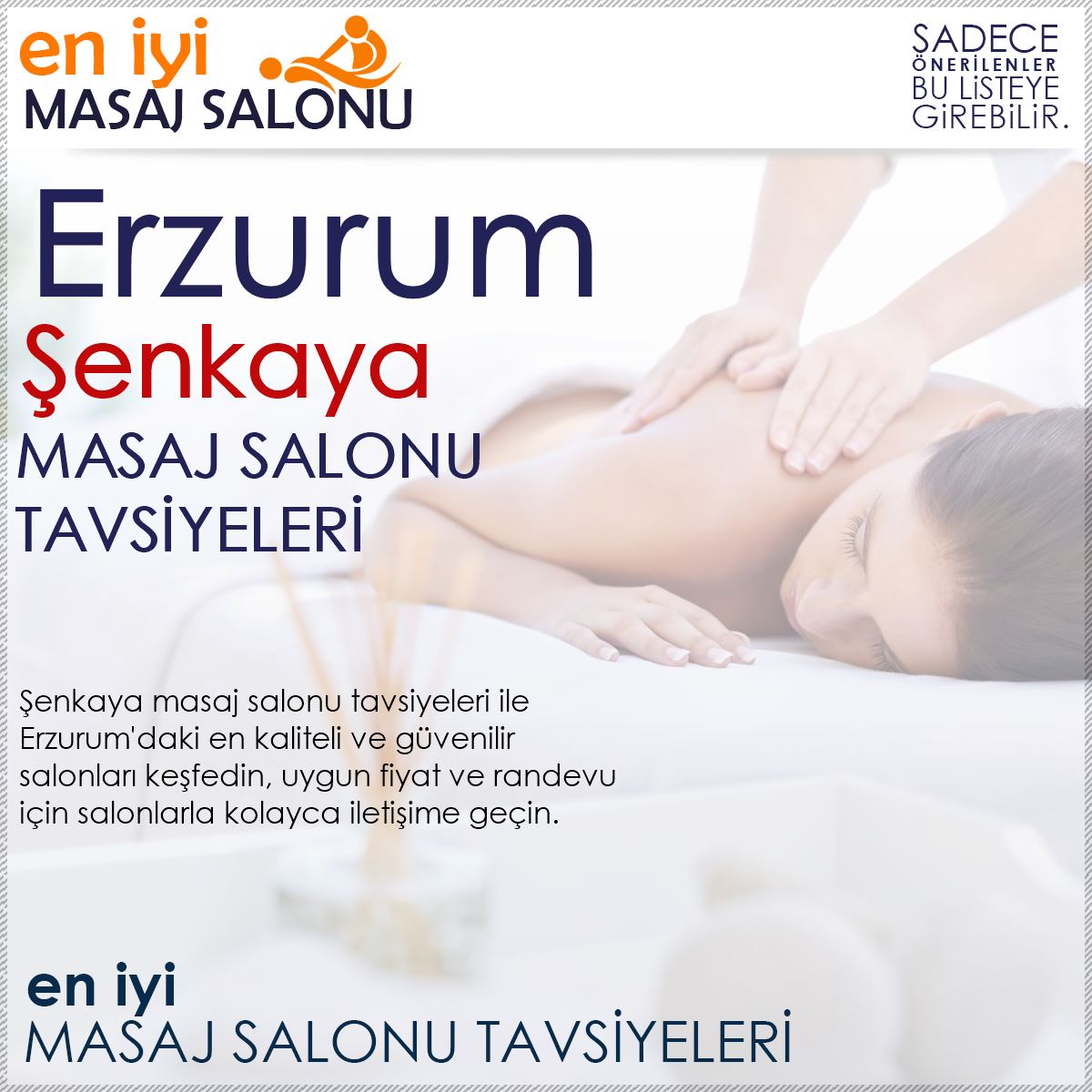 Şenkaya Masaj Salonu Tavsiyeleri