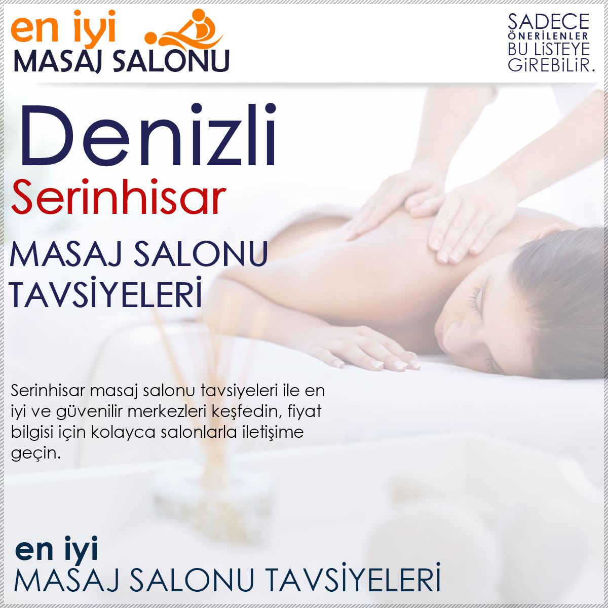 Serinhisar Masaj Salonu Tavsiyeleri