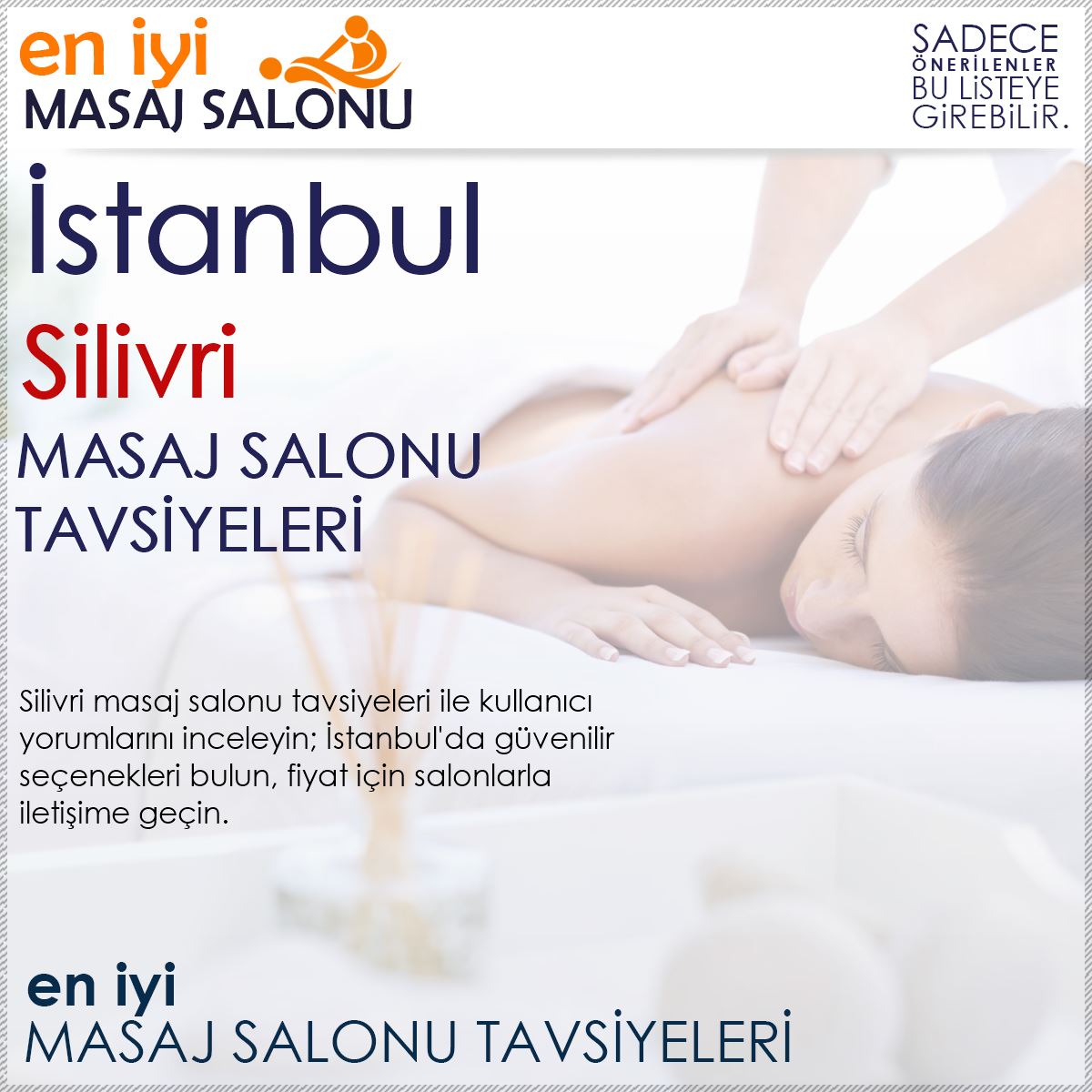 Silivri Masaj Salonu Tavsiyeleri