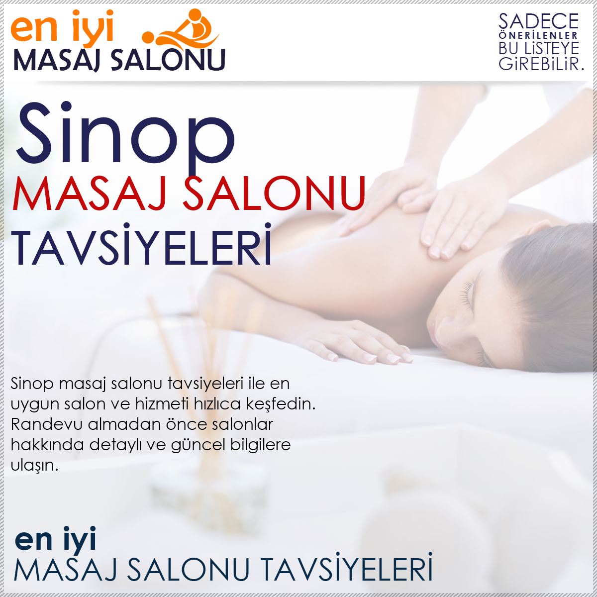 Sinop Masaj Salonu Tavsiyeleri