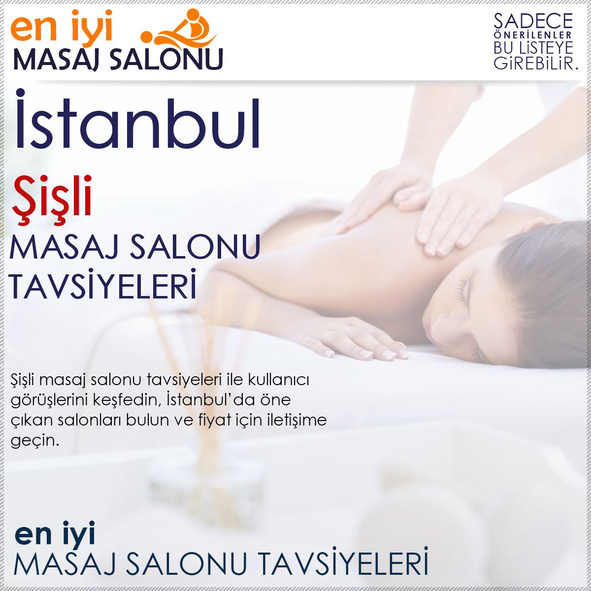 Şişli Masaj Salonu Tavsiyeleri