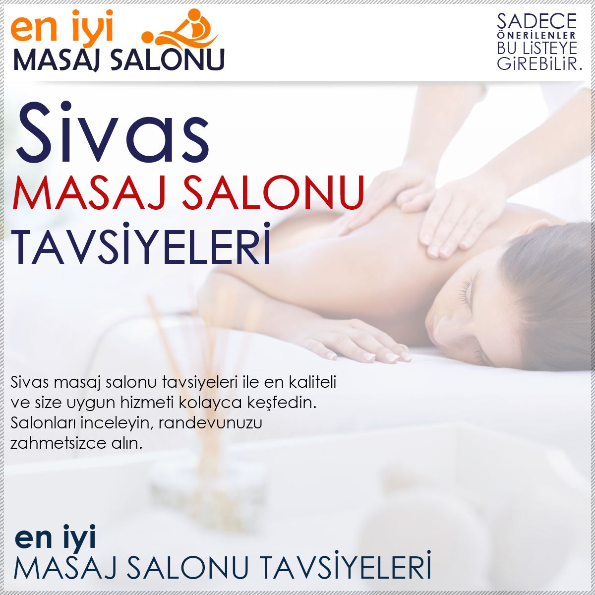 Sivas Masaj Salonu Tavsiyeleri