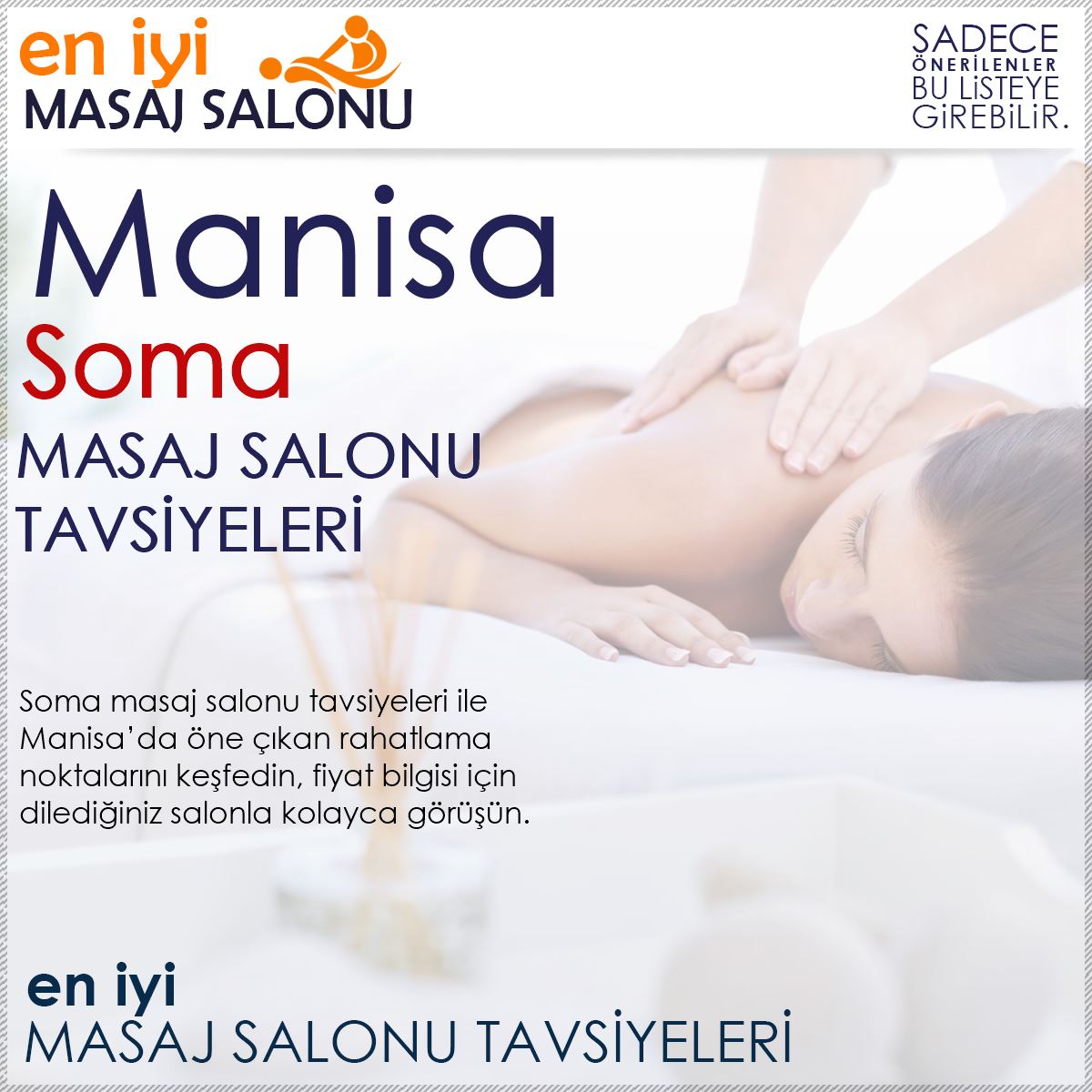 Soma Masaj Salonu Tavsiyeleri