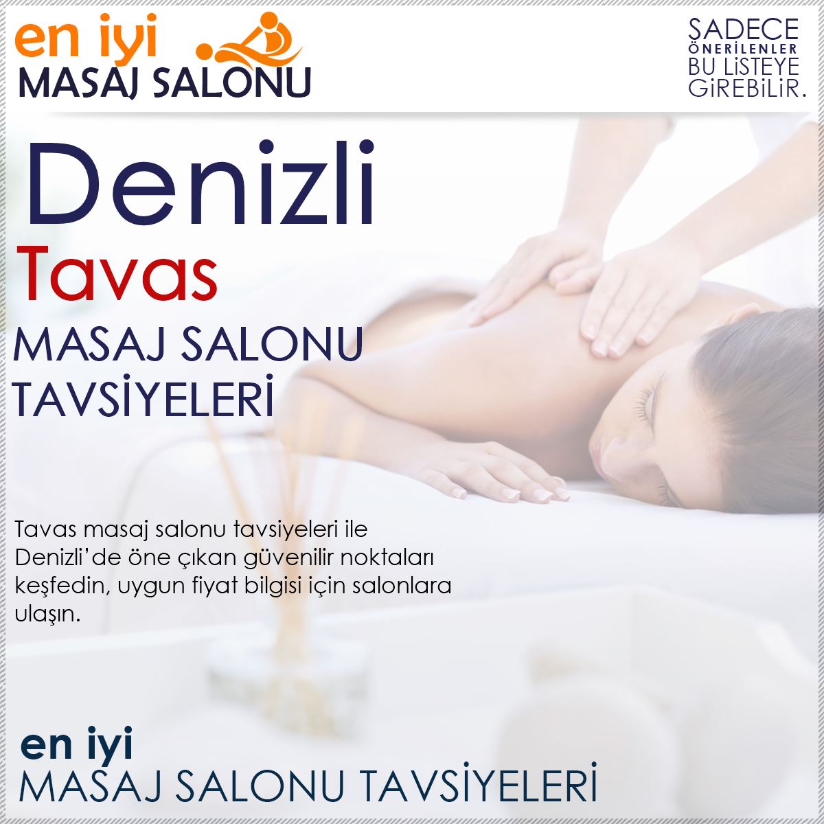 Tavas Masaj Salonu Tavsiyeleri