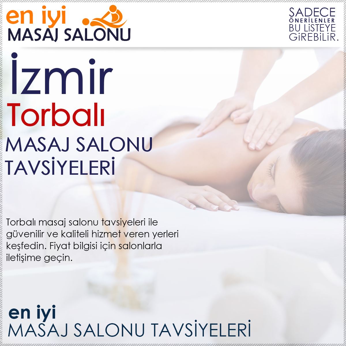Torbalı Masaj Salonu Tavsiyeleri