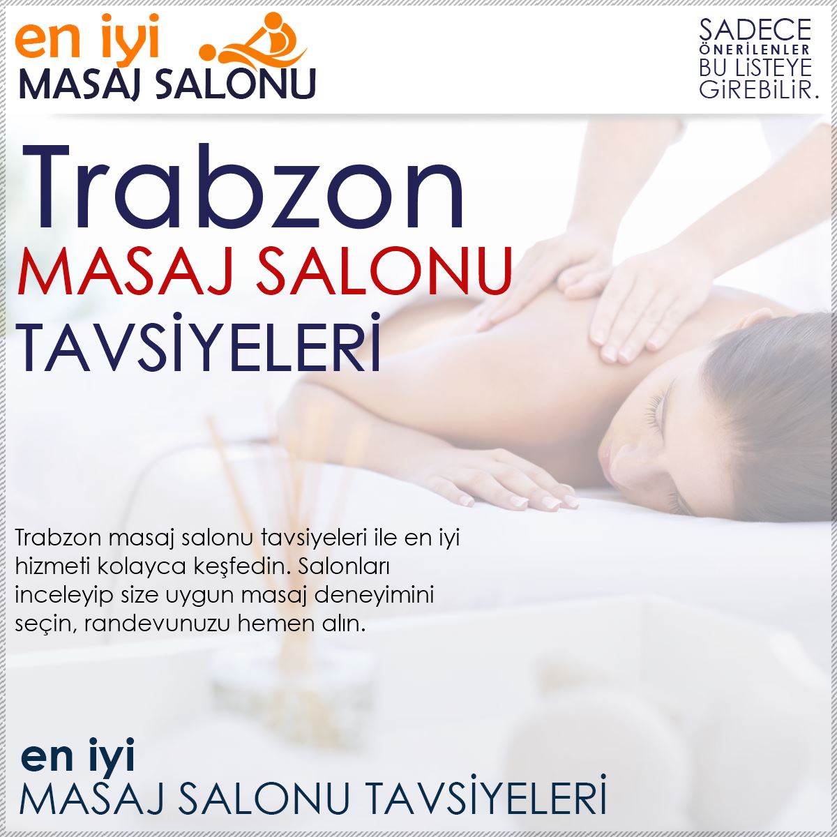 Trabzon Masaj Salonu Tavsiyeleri