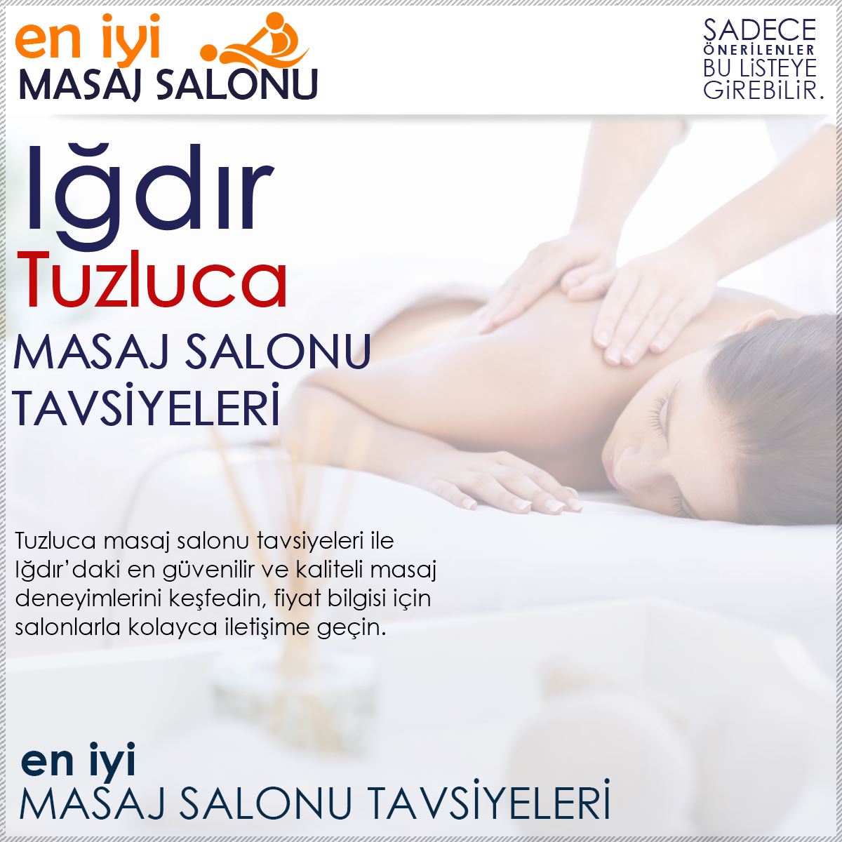 Tuzluca Masaj Salonu Tavsiyeleri
