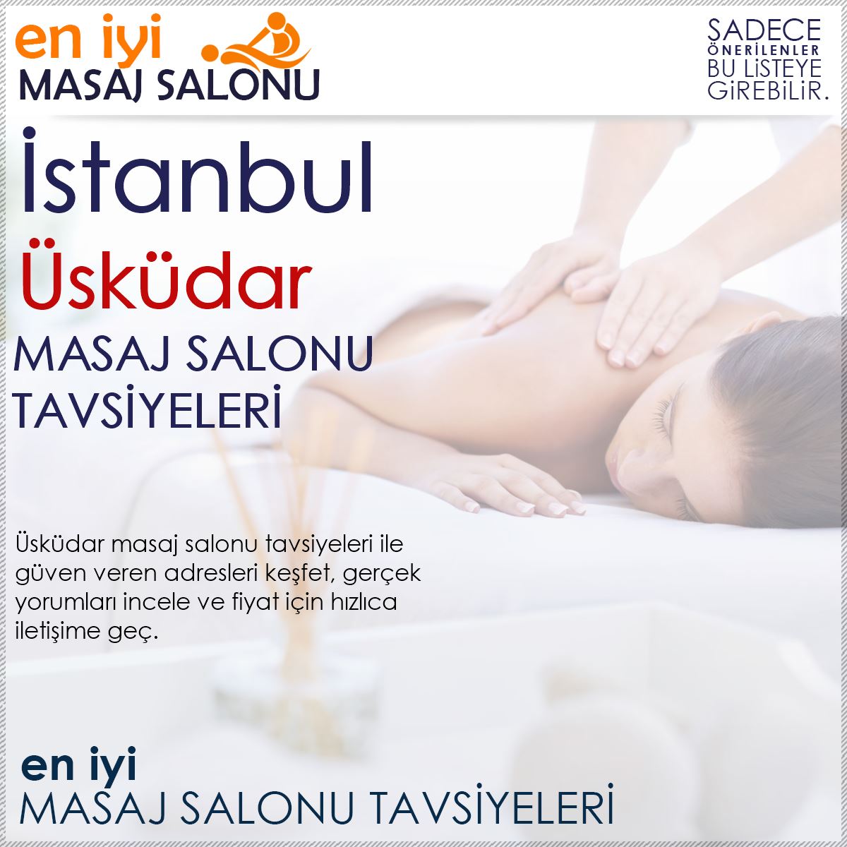Üsküdar Masaj Salonu Tavsiyeleri