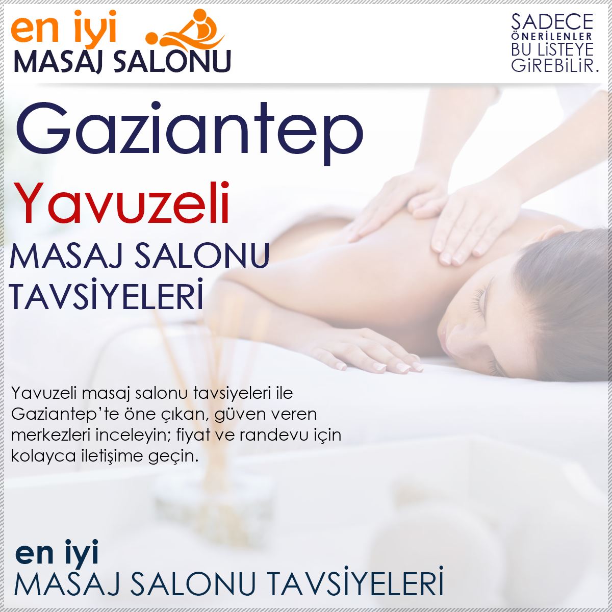 Yavuzeli Masaj Salonu Tavsiyeleri