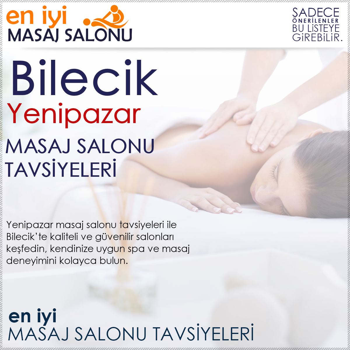 Yenipazar Masaj Salonu Tavsiyeleri